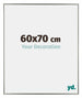 Evry Plastique Cadre Photo 60x70cm Champagne De Face Mesure | Yourdecoration.fr
