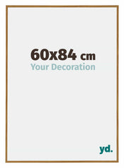 Evry Plastique Cadre Photo 60x84cm Hêtre Clairo De Face Mesure | Yourdecoration.fr
