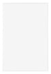 Evry Plastique Cadre Photo 60x85cm Blanc Brillant De Face | Yourdecoration.fr