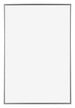 Evry Plastique Cadre Photo 62x93cm Argent De Face | Yourdecoration.fr