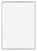 Evry Plastique Cadre Photo 68x98cm Argent De Face | Yourdecoration.fr