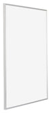 Evry Plastique Cadre Photo 70x100cm Argent De Face Oblique | Yourdecoration.fr