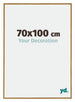 Evry Plastique Cadre Photo 70x100cm Hêtre Clairo De Face Mesure | Yourdecoration.fr