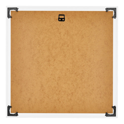 Evry Plastique Cadre Photo 70x70cm Blanc Brillant Arriere | Yourdecoration.fr
