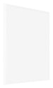 Evry Plastique Cadre Photo 70x70cm Blanc Brillant De Face Oblique | Yourdecoration.fr