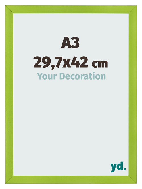 Cadre Photo A3 - 29,7x42 cm - Vert - MDF - Pisa