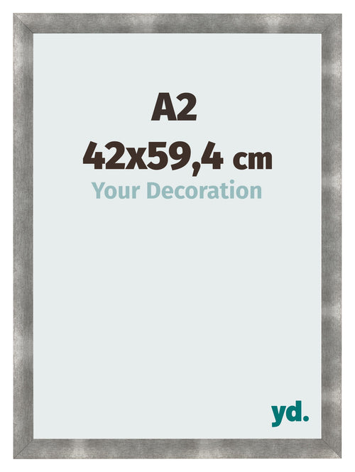 Cadre Photo A2 - 42x59,4 cm - Métal Vintage - MDF - Pisa