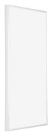 Kent Aluminium Cadre Photo 20x40cm Blanc Brillant De Face Oblique | Yourdecoration.fr