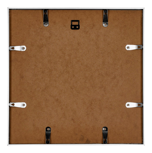 Kent Aluminium Cadre Photo 30x30cm Argent Brillant Arriere | Yourdecoration.fr