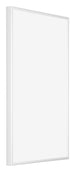 Kent Aluminium Cadre Photo 30x50cm Blanc Brillant De Face Oblique | Yourdecoration.fr