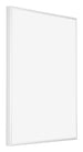 Kent Aluminium Cadre Photo 36x49cm Blanc Brillant De Face Oblique | Yourdecoration.fr