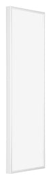 Kent Aluminium Cadre Photo 37 5x98cm Blanc Brillant De Face Oblique | Yourdecoration.fr