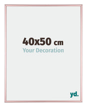 Kent Aluminium Cadre Photo 40x50cm Cuivre De Face Mesure | Yourdecoration.fr