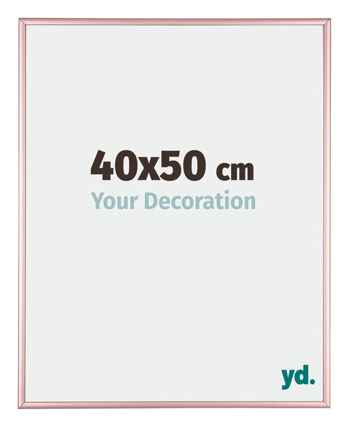 Kent Aluminium Cadre Photo 40x50cm Cuivre De Face Mesure | Yourdecoration.fr