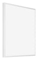 Kent Aluminium Cadre Photo 45x45cm Blanc Brillant De Face Oblique | Yourdecoration.fr