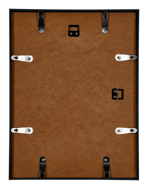 Kent Aluminium Cadre Photo 48x64cm Noir Mat Arriere | Yourdecoration.fr