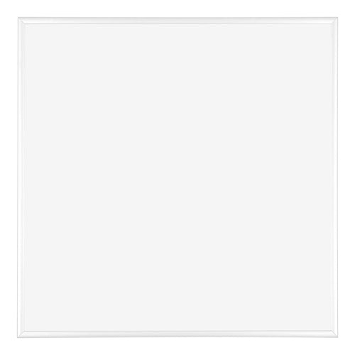 Kent Aluminium Cadre Photo 55x55cm Blanc Brillant De Face | Yourdecoration.fr
