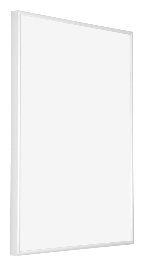 Kent Aluminium Cadre Photo 55x65cm Blanc Brillant De Face Oblique | Yourdecoration.fr