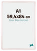 Kent Aluminium Cadre Photo 59 4x84cm A1 Cuivre De Face Mesure | Yourdecoration.fr