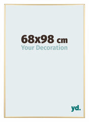 Kent Aluminium Cadre Photo 68x98cm Or De Face Mesure | Yourdecoration.fr