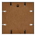 Kent Aluminium Cadre Photo 70x70cm Argent Brillant Arriere | Yourdecoration.fr