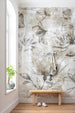 Komar Rustic Roses Intisse Papier Peint 200x250cm 2 bandes interieur | Yourdecoration.fr