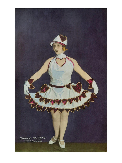 Affiche Art - Casino de Paris Mlle Zazani ll 30x40cm