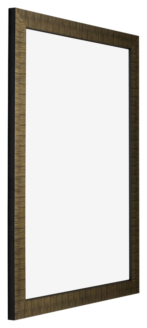 Leeds Bois Cadre Photo 35x50cm Champagne Brosse De Face Oblique | Yourdecoration.fr