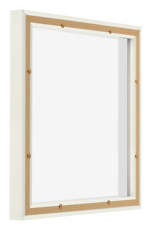 Lyon MDF Baklijst 1 1 Blanc Mat Arriere Oblique | Yourdecoration.fr