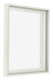 Lyon MDF Baklijst 1 1 Blanc Mat De Face Oblique | Yourdecoration.fr