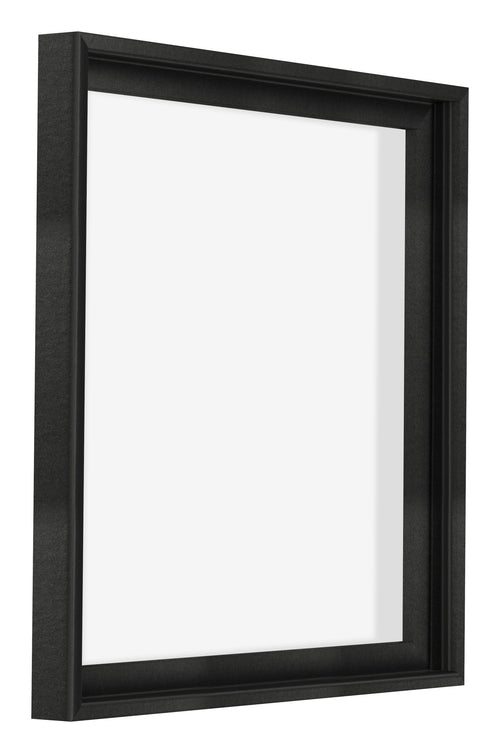 Lyon MDF Baklijst 1 1 Noir Mat De Face Oblique | Yourdecoration.fr