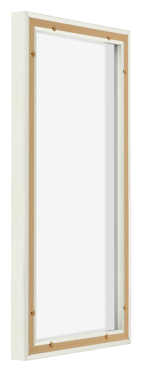 Lyon MDF Baklijst 1 2 Blanc Mat Arriere Oblique | Yourdecoration.fr