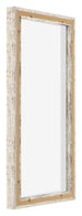 Lyon MDF Baklijst 1 2 Blanc Vintage Arriere Oblique | Yourdecoration.fr