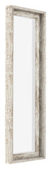 Lyon MDF Baklijst 1 3 Blanc Vintage De Face Oblique | Yourdecoration.fr