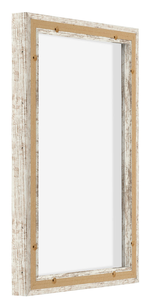 Lyon MDF Baklijst 2 3 Blanc Vintage Arriere Oblique | Yourdecoration.fr
