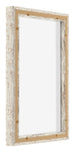 Lyon MDF Baklijst 2 3 Blanc Vintage Arriere Oblique | Yourdecoration.fr