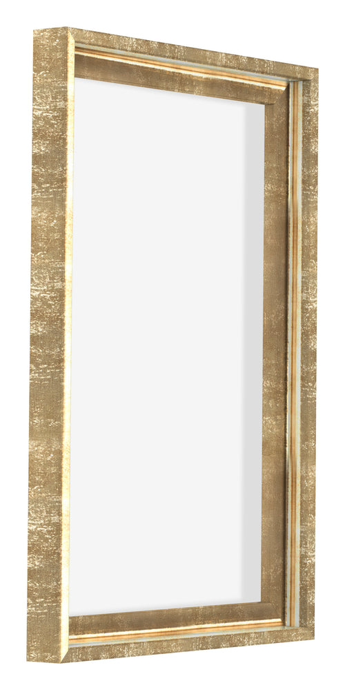 Lyon MDF Baklijst 2 3 Or Antique De Face Oblique | Yourdecoration.fr