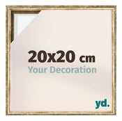 Lyon MDF Baklijst 20x20cm Or Antique De Face Mesure | Yourdecoration.fr