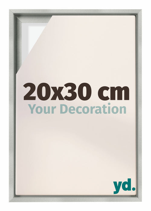 Lyon MDF Baklijst 20x30cm Argent Mat De Face Mesure | Yourdecoration.fr