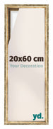 Lyon MDF Baklijst 20x60cm Or Antique De Face Mesure | Yourdecoration.fr