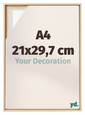 Lyon MDF Baklijst 21x29 7cm A4 Hetre De Face Mesure | Yourdecoration.fr
