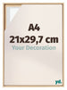 Lyon MDF Baklijst 21x29 7cm A4 Hetre De Face Mesure | Yourdecoration.fr