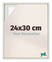 Lyon MDF Baklijst 24x30cm Blanc Mat De Face Mesure | Yourdecoration.fr