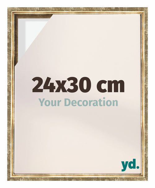 Lyon MDF Baklijst 24x30cm Or Antique De Face Mesure | Yourdecoration.fr