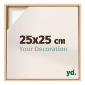 Lyon MDF Baklijst 25x25cm Hetre De Face Mesure | Yourdecoration.fr