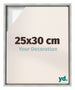 Lyon MDF Baklijst 25x30cm Argent Mat De Face Mesure | Yourdecoration.fr