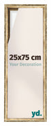 Lyon MDF Baklijst 25x75cm Or Antique De Face Mesure | Yourdecoration.fr