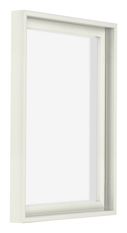 Lyon MDF Baklijst 3 4 Blanc Mat De Face Oblique | Yourdecoration.fr