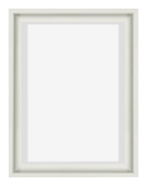 Lyon MDF Baklijst 3 4 Blanc Mat De Face | Yourdecoration.fr