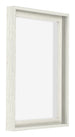 Lyon MDF Baklijst 3 4 White Wash De Face Oblique | Yourdecoration.fr